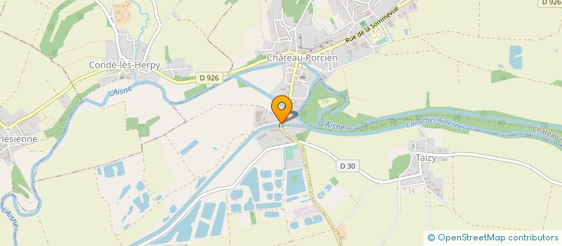 localisation de l'entreprise EPSMS DU SUD ARDENNAIS à CHATEAU-PORCIEN