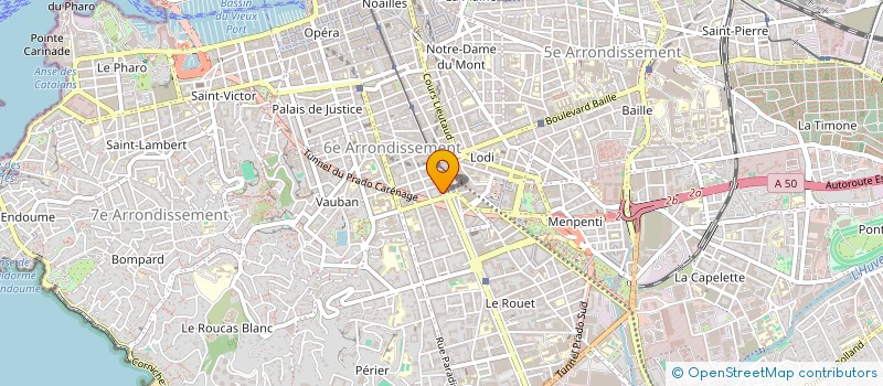 localisation de l'entreprise EPSOM à MARSEILLE