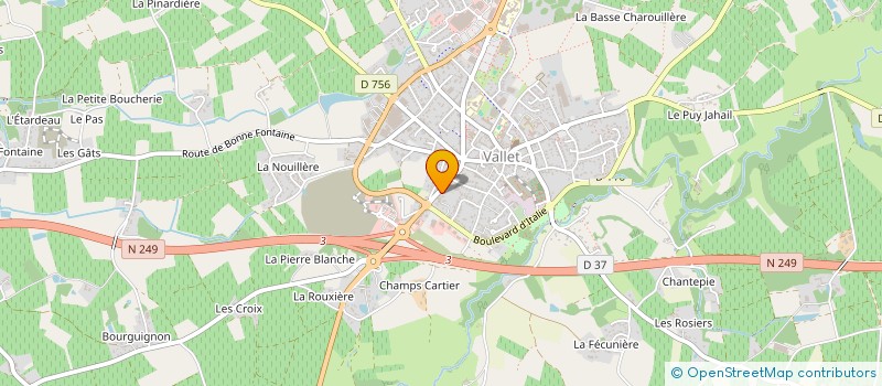 localisation de l'entreprise EPSOM ARCACHON  VALLET