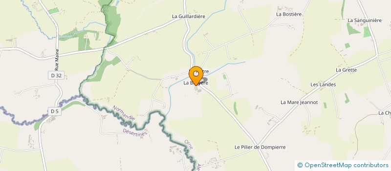 localisation de l'entreprise EPSOM IMPORT à SAINT MARS D'EGRENNE