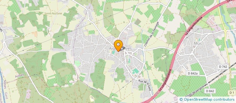 localisation de l'entreprise EPSSY à AIGUES-VIVES