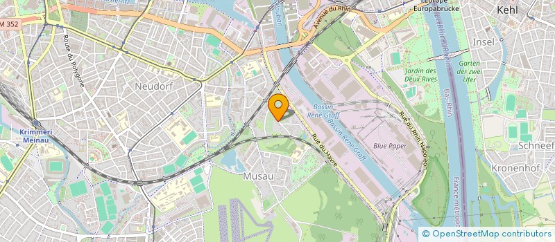 localisation de l'entreprise EPSY à STRASBOURG