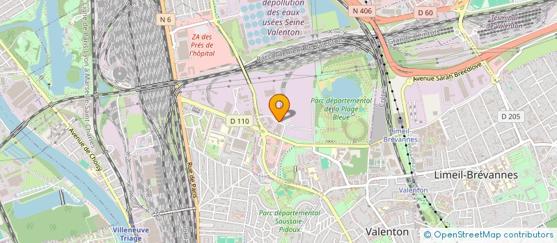 localisation de l'entreprise EPSYLAN ASSOCIATES  VALENTON