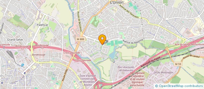 localisation de l'entreprise EPSYLHOME à L'UNION