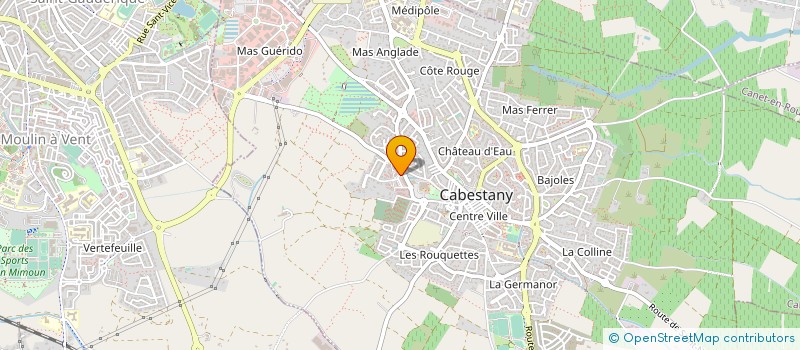 localisation de l'entreprise EPSYLON à CABESTANY