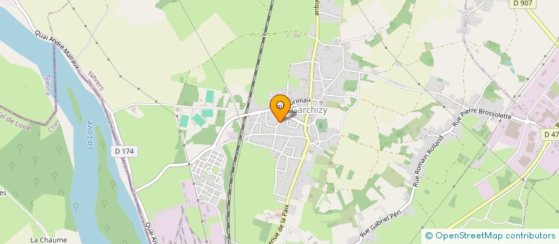 localisation de l'entreprise EPSYLONN à NEVERS