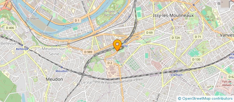 localisation de l'entreprise EPTA CONSEIL à ISSY-LES-MOULINEAUX