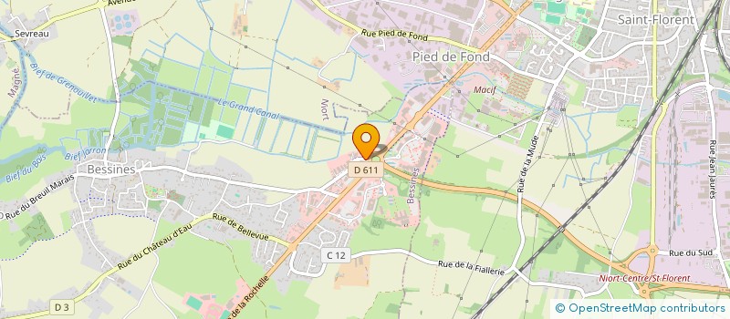 localisation de l'entreprise EPTRIM  BESSINES