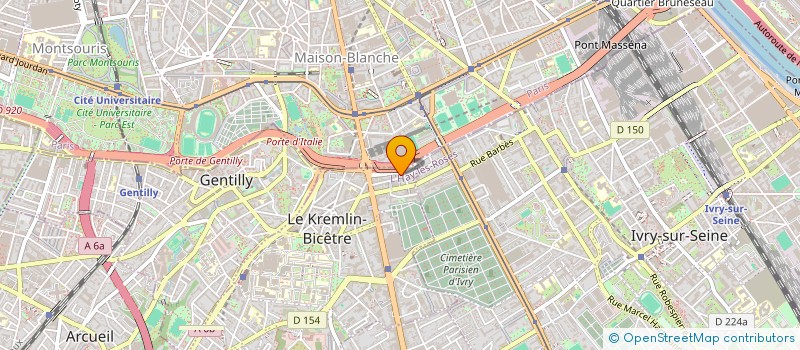 localisation de l'entreprise EPTV EPITA EPITECH à KREMLIN BICETRE