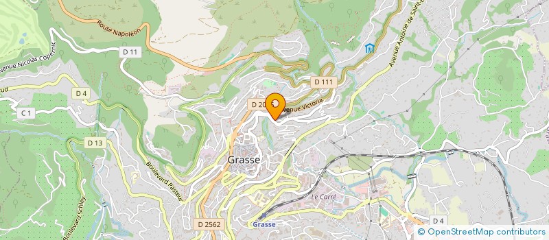 localisation de l'entreprise EPU DE GRASSE à GRASSE