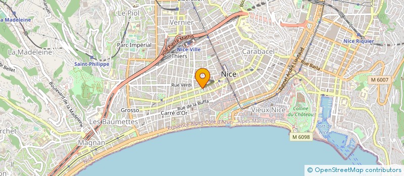 localisation de l'entreprise EPU DE NICE à NICE