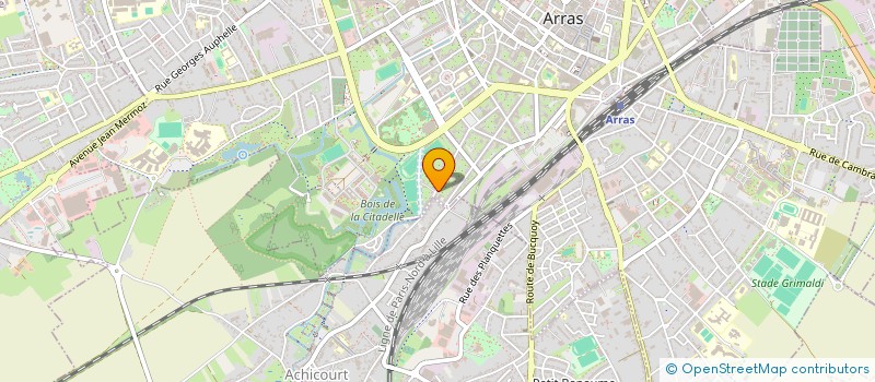 localisation de l'entreprise EPU DE PONTARLER à ARRAS