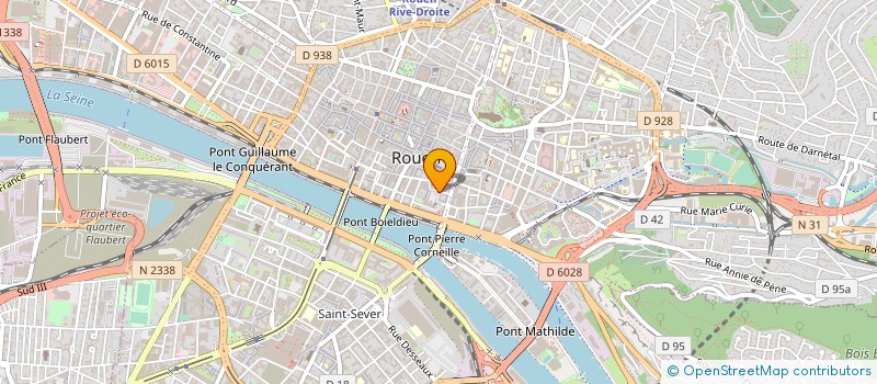 localisation de l'entreprise EPU PHARMA HAUTE NORMANDIE à ROUEN