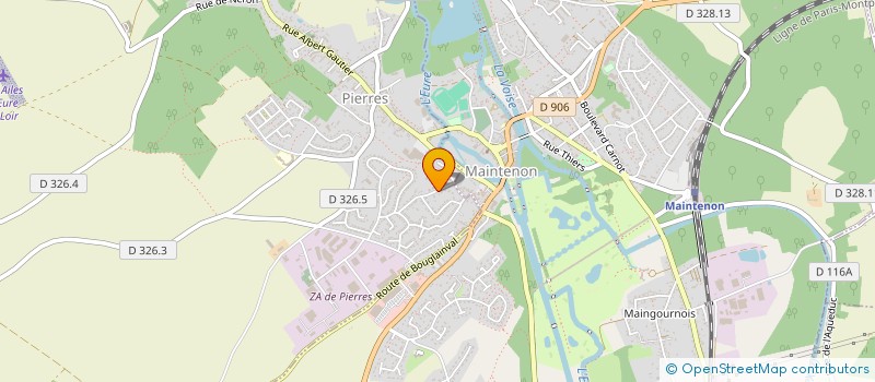 localisation de l'entreprise EPUBLIER.COM à PIERRES