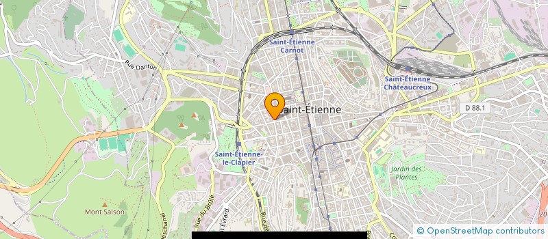 localisation de l'entreprise EPUDF FIRMINY FOREZ ST ETIENNE à SAINT-ETIENNE