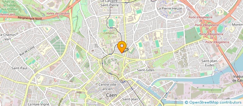 localisation de l'entreprise EPUISETTE à CAEN