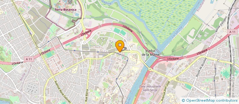 localisation de l'entreprise EPULET INVEST à ANGERS