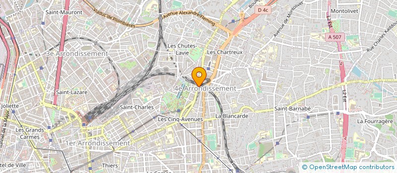 localisation de l'entreprise EPUR & VEGETAL à MARSEILLE