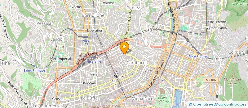 localisation de l'entreprise EPURE à NICE