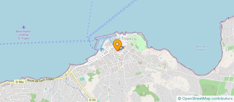 localisation de l'entreprise EPURE à SAINT-TROPEZ