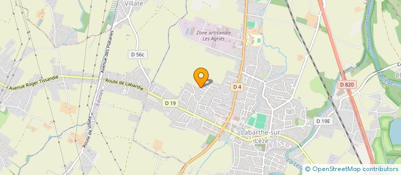localisation de l'entreprise EPURE à LABARTHE-SUR-LEZE