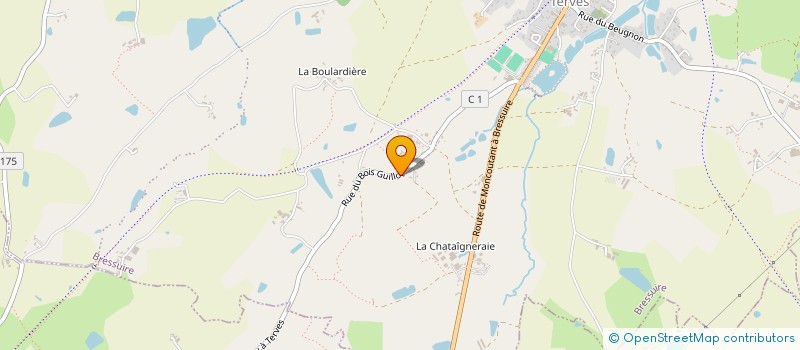 localisation de l'entreprise EPURE  BRESSUIRE