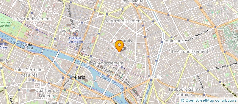 localisation de l'entreprise EPURE DISTRIBUTION  PARIS