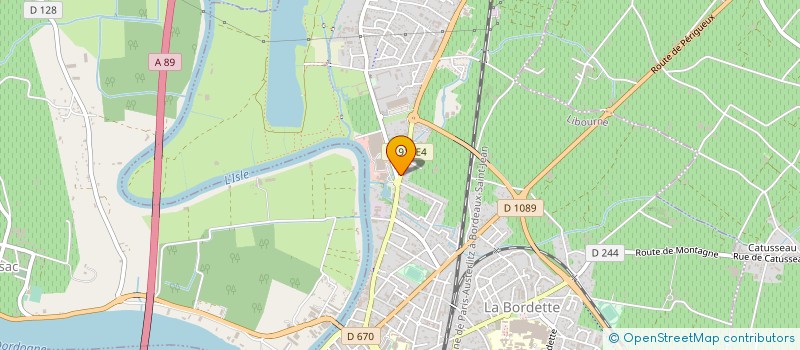 localisation de l'entreprise EPURE STUDIO  LIBOURNE