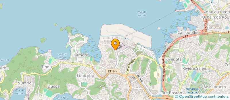 localisation de l'entreprise EPUREAU à NOUMEA