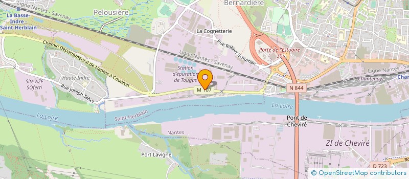 localisation de l'entreprise EPUREO à SAINT-HERBLAIN