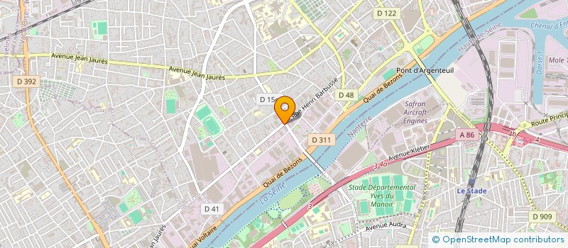 localisation de l'entreprise EPURES à ARGENTEUIL