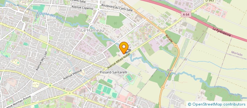 localisation de l'entreprise EPURETEC à PAU