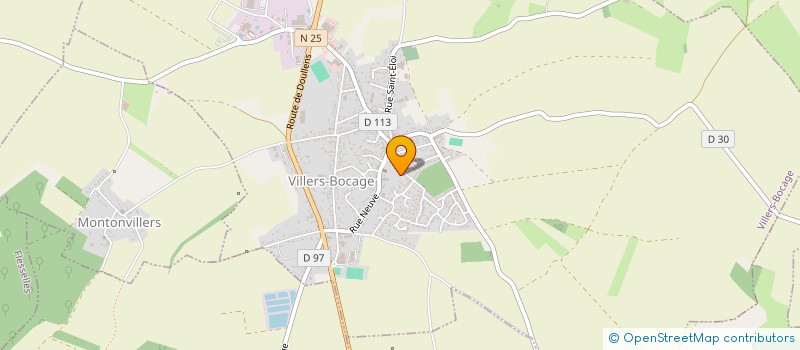 localisation de l'entreprise EPUROB  VILLERS-BOCAGE