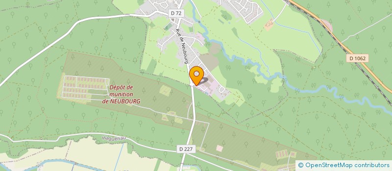 localisation de l'entreprise EPV 40  MERTZWILLER