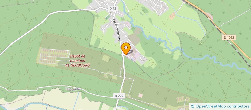 localisation de l'entreprise EPV 67  MERTZWILLER