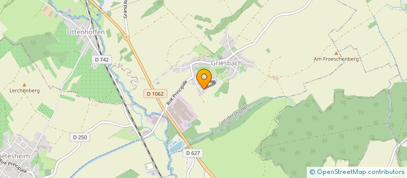 localisation de l'entreprise EPV 79  MERTZWILLER