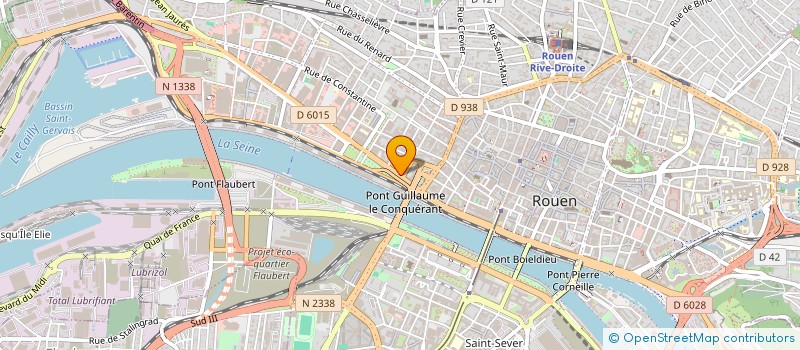 localisation de l'entreprise EPV SARL à ROUEN