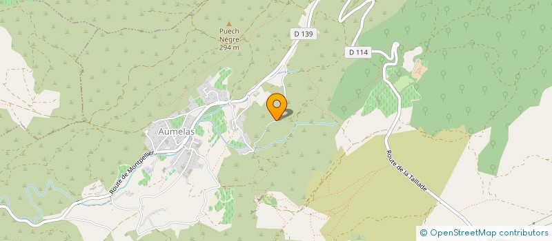 localisation de l'entreprise EPX  AUMELAS