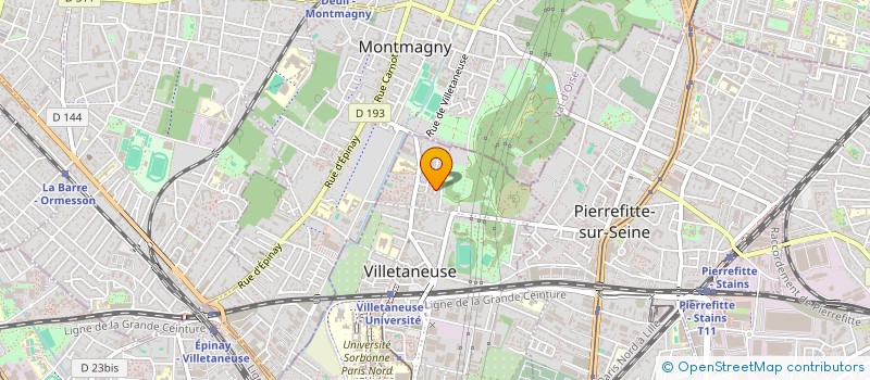 localisation de l'entreprise EPY - ENFANTS POUR YEHOSHOUA à VILLETANEUSE