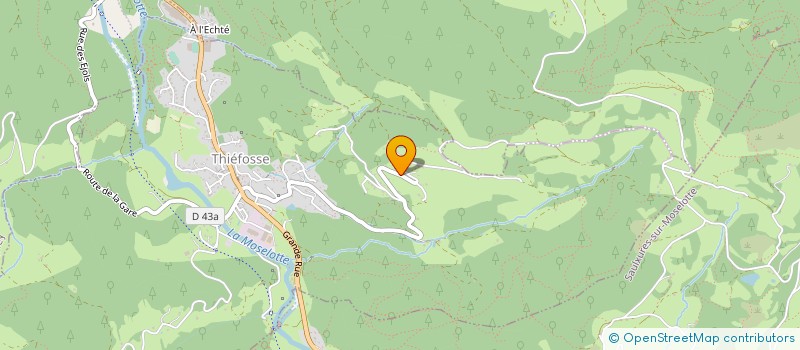 localisation de l'entreprise EPYCUIR  THIEFOSSE