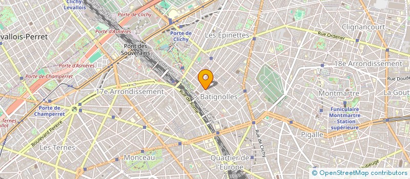 localisation de l'entreprise EPYRE S.A.S  PARIS