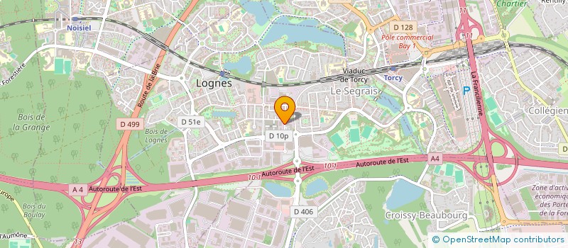localisation de l'entreprise EQ'IDEES SAS à LOGNES