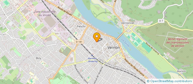 localisation de l'entreprise EQ LUXURY à VERNON