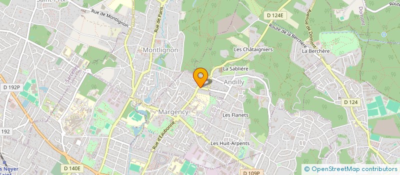 localisation de l'entreprise EQCO  MARGENCY