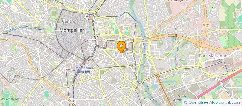 localisation de l'entreprise EQER CONSTRUCTION à MONTPELLIER