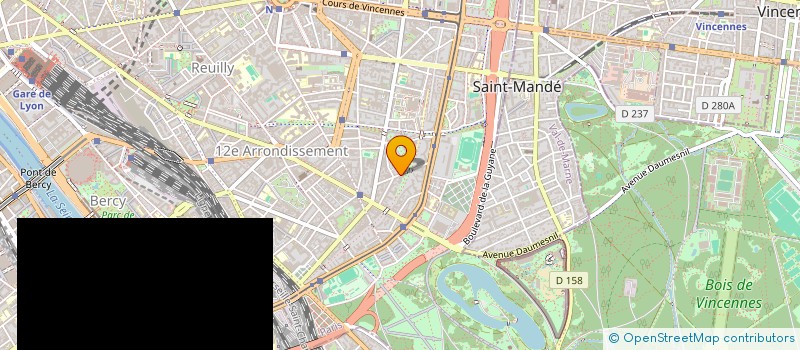 localisation de l'entreprise EQIPE à MONTREUIL