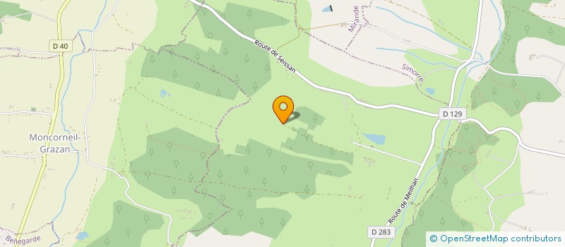 localisation de l'entreprise EQIPONA  BETCAVE-AGUIN