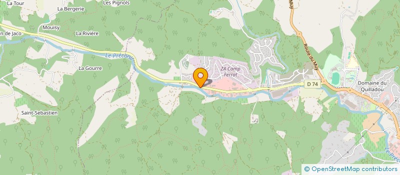 localisation de l'entreprise EQL à SAINTE-MAXIME