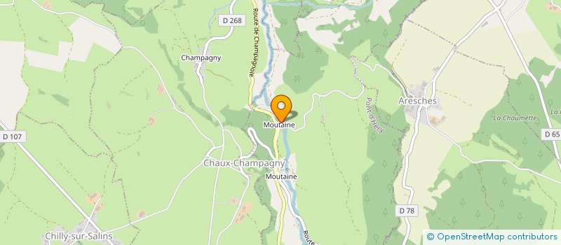 localisation de l'entreprise EQLER-SOC VALORISAT CHEVAUX COMPETITION  PONT D'HERY