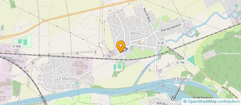 localisation de l'entreprise EQM FG  CROSVILLE-LA-VIEILLE